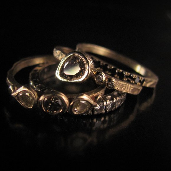 The Audrey Engagement Ring – David Engagement ring. Gold diamond ring.
